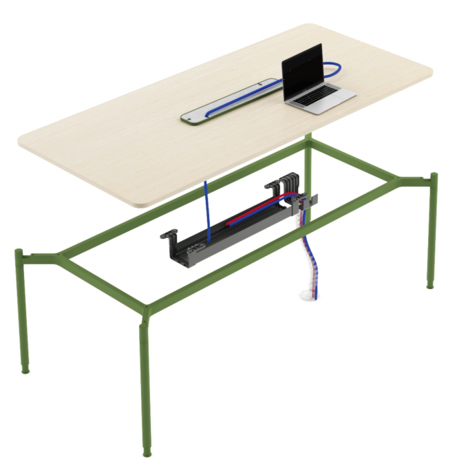 FLEX Functional Adjustable Office Collaboration Table Sleek Design For ...