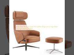 Executive Recliner Chair PU Leather Ergonomic High Back Lounge Seating DOHA