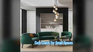 Compact Plush Couch For Small Spaces