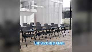 Linkable Stackable Conference Chairs with Tablet