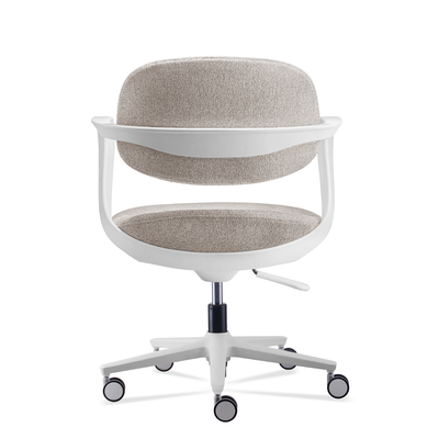 Compact Shell Shaped Modern Office Chairs With Wheels Contemporary Office Chair