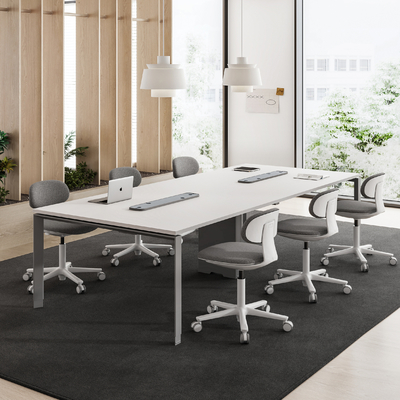 Buy MC3.0 Sleek Design Meeting Room Table , Height Adjustable Feet Conference Room Desk online manufacture