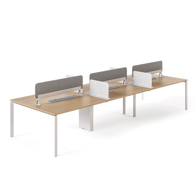 Buy MC3.0 6 person workstation Contemporary Modular Office Workstation Face To Face Design With Sleek Modern Style online manufacture