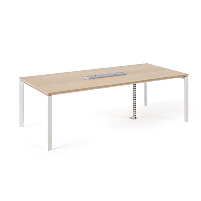 Buy MC3.0 Modern Office Conference Desk Smooth Surface Rectangular With Cable Management online manufacture
