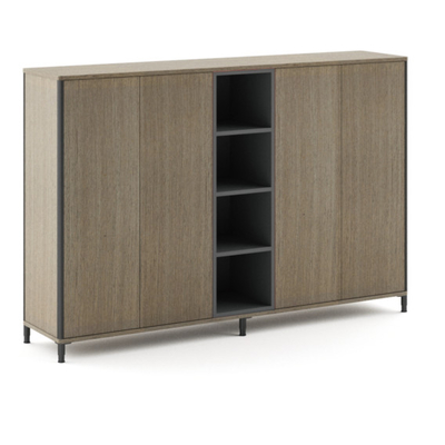 Buy FLEX Executive office desk cabinets , Executive Back Cabinet Partitioned Design online manufacture