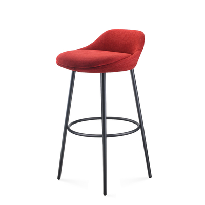 Buy Sturdy Metal Frame Bar Chair Office Lounge Furniture Sleek Design Custom Size online manufacture