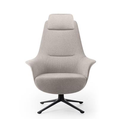 Buy Modern Fabric Comfortable Supreme Seating Office Lounge Chair And Ottoman online manufacture