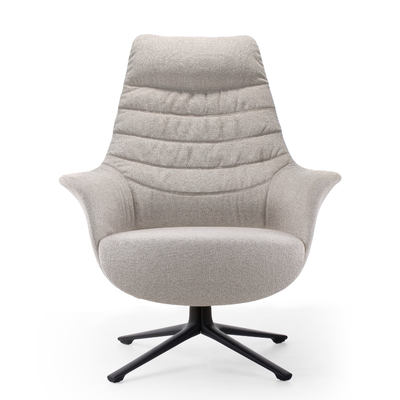 Buy Contemporary Soft Upholstery Modern Office Lounge Chairs With Base Reclining online manufacture