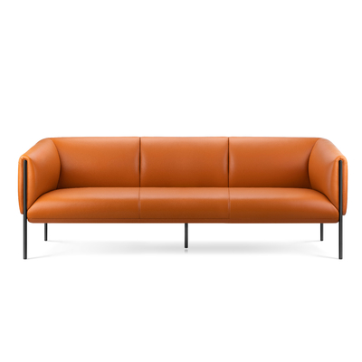 Buy B.one PU Leather Office Waiting Room Sofa , Custom Size Office Lounge Couch online manufacture