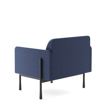 Buy Modern Design Single Seater Sofa For Office , Cozy Fabric Single Sofa Armchair online manufacture