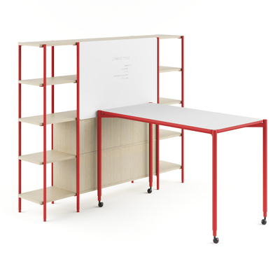 Buy FLEX  Modern Collaborative Office Furniture Middle Island Table With Writing Pad online manufacture