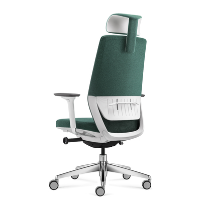 Buy High Back Ergonomic Modern Adjustable Office Chair RAL Color Wear Resistant online manufacture