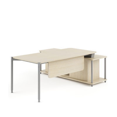 Buy FLEX Managerial Executive Work Station Office Furniture Elegant Design With Lockable Drawers online manufacture