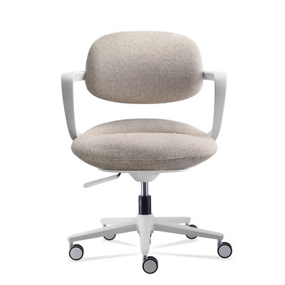 Compact Shell Shaped Modern Office Chairs With Wheels Contemporary Office Chair